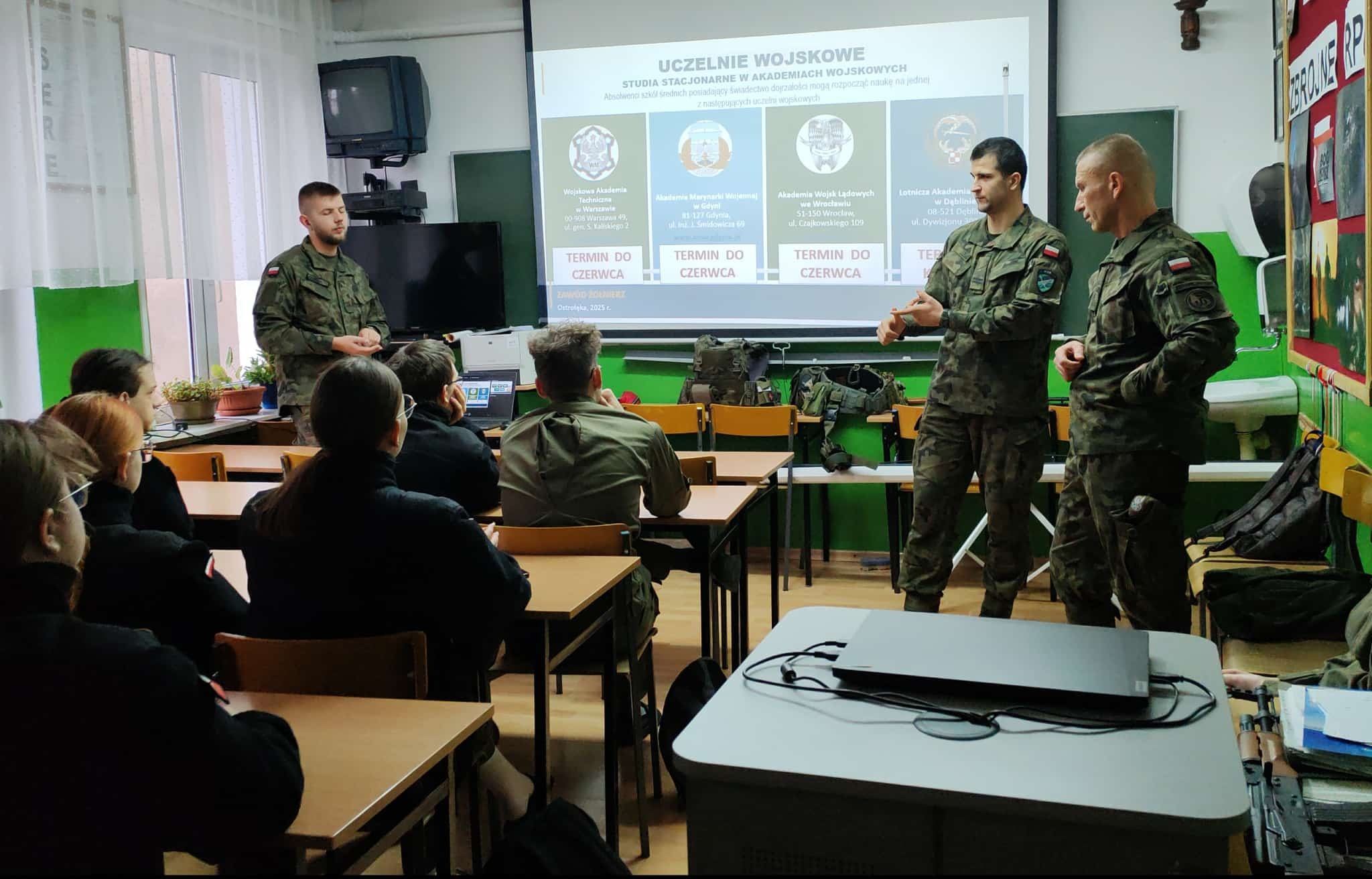 Spotkanie z żołnierzami WOT i WCR