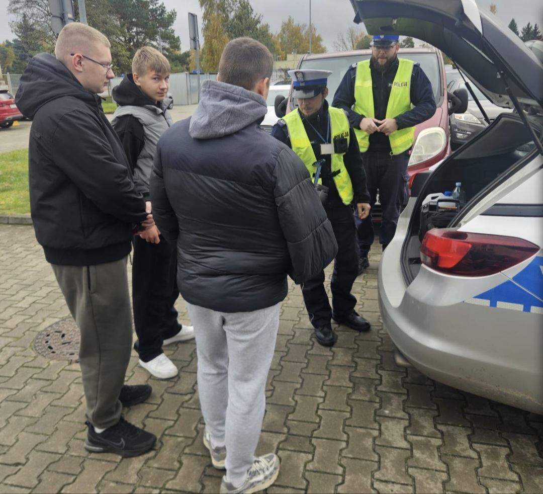 Wizyta na Komendzie Miejskiej w Ostrołęce